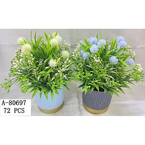 FLORI ARTIFICIALE IN GHIVECI, PVC A80697