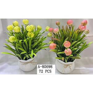 FLORI ARTIFICIALE IN GHIVECI, PVC A80698