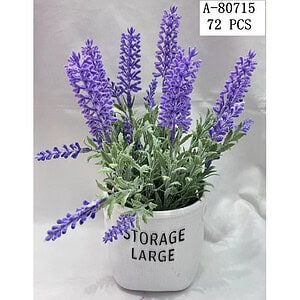 FLORI ARTIFICIALE GHIVECI, PVC A80715