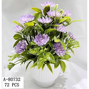 FLORI ARTIFICIALE GHIVECI, PVC A80732