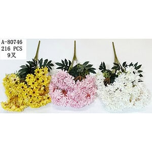 FLORI ARTIFICIALE, TEXTIL+PVC A80746