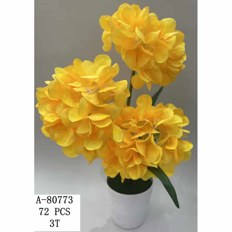 FLORI ARTIFICIALE GHIVECI, TEXTIL+PVC A80773