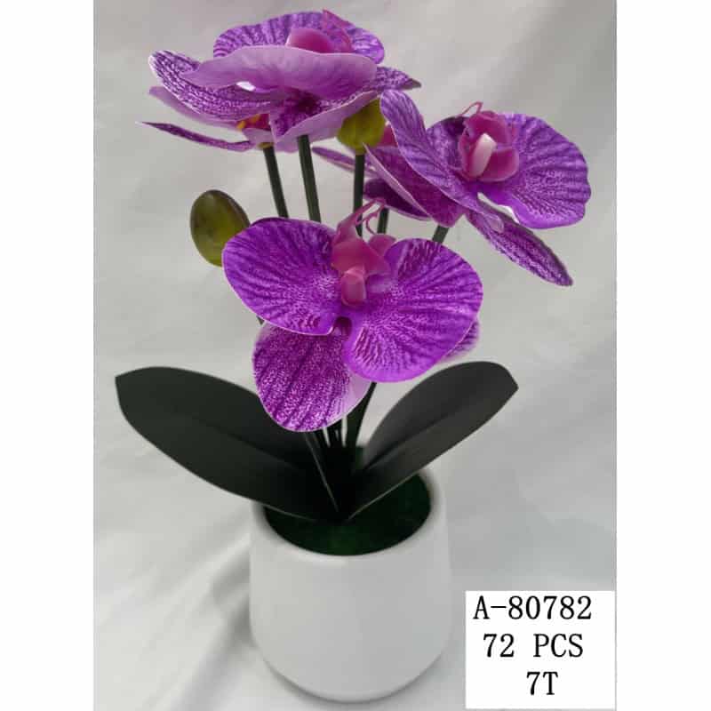 FLORI ARTIFICIALE GHIVECI, PVC+TEXTIL A80782