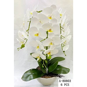 FLORI ARTIFICIALE GHIVECI, PVC+CERAMICA A80803