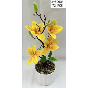 FLORI ARTIFICIALE GHIVECI, PVC A80924