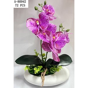 FLORI ARTIFICIALE GHIVECI, PVC A80942
