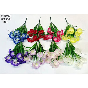FLORI ARTIFICIALE BUCHET, TEXTIL+PVC A81043