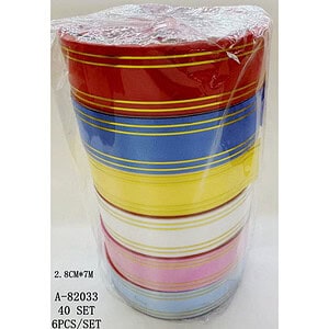FUNDA PENTRU CADOU 6 PCS, PVC A82033