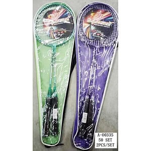 PALETA TENIS 2 PCS, FIER+PVC A00335