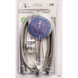 FURTUN DUS 1.5 M+PARA, PVC+FIER A01312