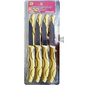 SET CUTIT 12 PCS, INOX+PVC A05402