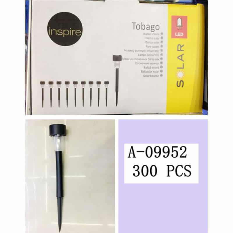 LAMPA SOLARA, PVC+FIER A09952
