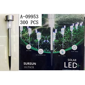 LAMPA SOLARA, PVC+FIER A09953