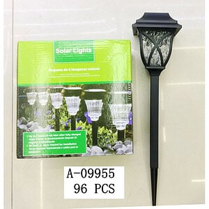 LAMPA SOLARA, PVC+FIER A09955