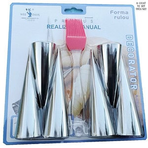 FORMA RULOU 6 PCS (FIER)+PENSULA (SILICON+PVC) A13147