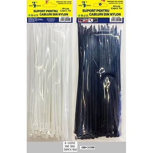 SUPORT PT. CABLURI 50 PCS, PVC A14555