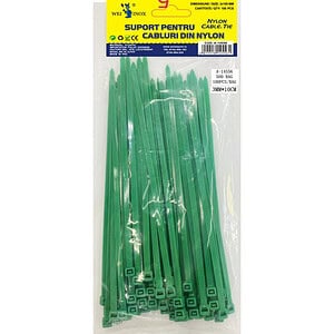 SUPORT PT. CABLURI 100 PCS, PVC A14556