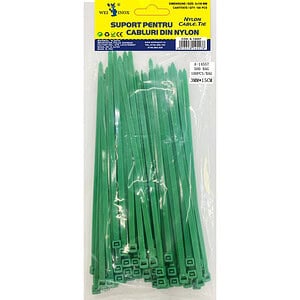 SUPORT PT. CABLURI 100 PCS, PVC A14557