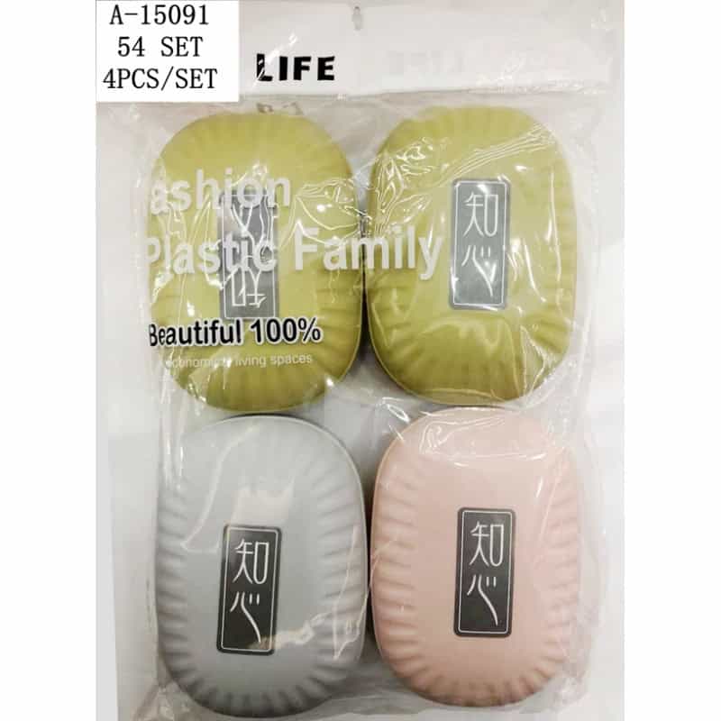 SAVONIERA 4 PCS, PVC A15091