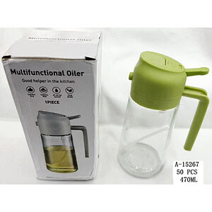 STICLA ULEI/OTET CU PULVERIZATOR 470ML, STICLA+PVC A15267