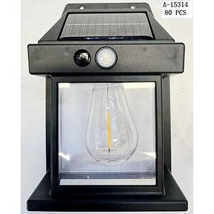 LAMPA SOLARA, PVC+FIER A15314