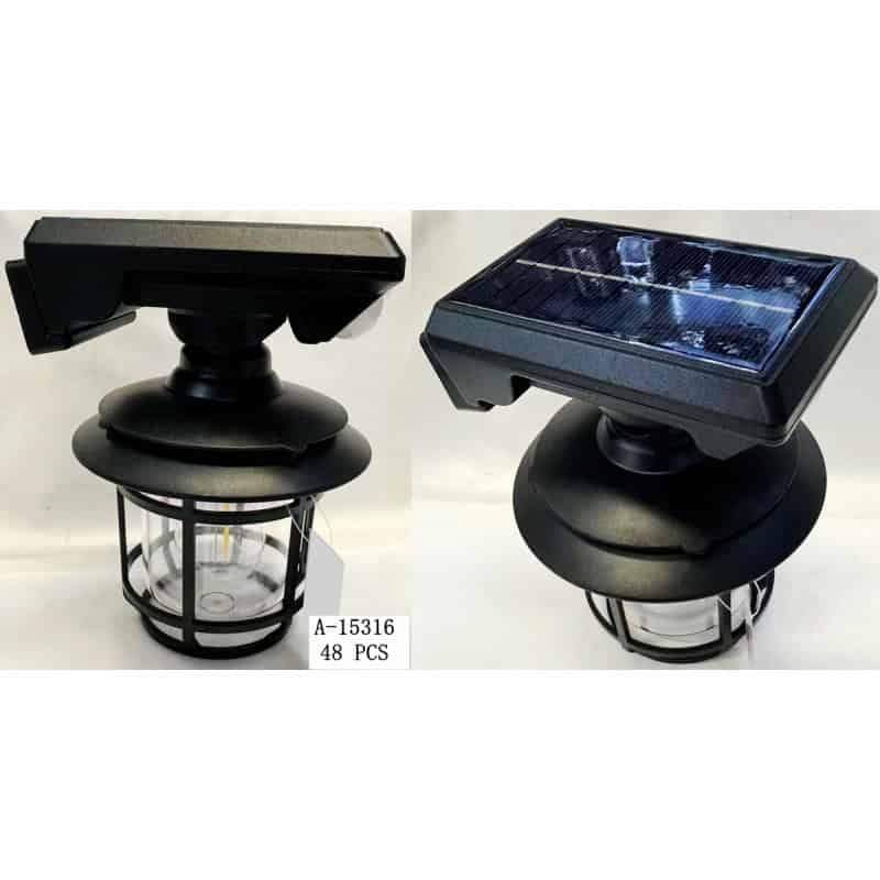 LAMPA SOLARA, PVC+FIER A15316