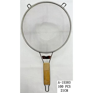 STRECURATOARE 21 CM, FIER+LEMN A15383