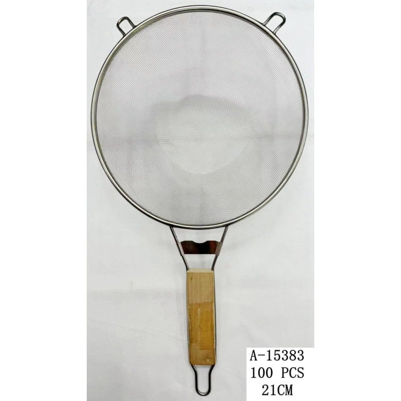 STRECURATOARE 21 CM, FIER+LEMN A15383