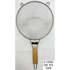 STRECURATOARE 24 CM, FIER+LEMN A15384