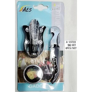 SET TIRBUSON 4 PCS, FIER+PVC A15722