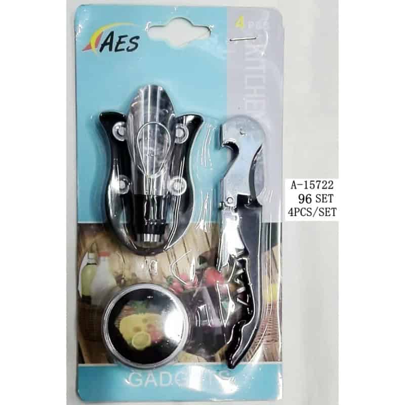 SET TIRBUSON 4 PCS, FIER+PVC A15722
