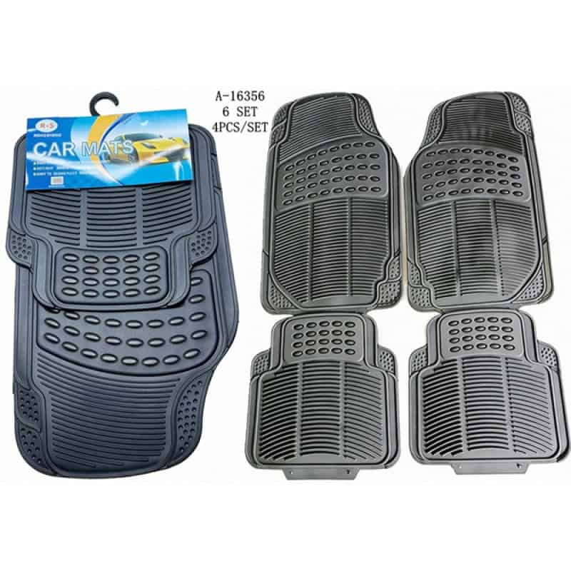 COVOR MASINA 4 PCS, CAUCIUC A16356