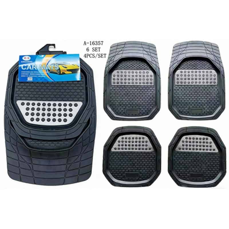 COVOR MASINA 4 PCS, CAUCIUC A16357