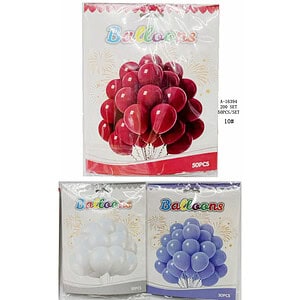 BALON 50 PCS, CAUCIUC A16394