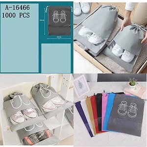 PUNGA PENTRU DEPOZITARE PANTOFI, TEXTIL NETESUT+PVC A16466