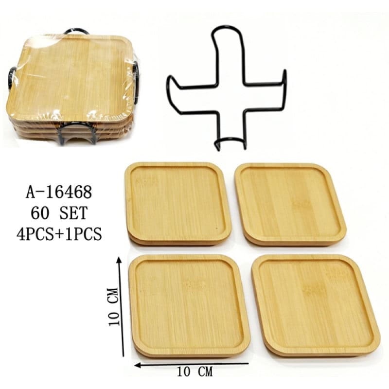 SUPORT OALA 4PCS + SUPORT, BAMBUS+FIER A16468