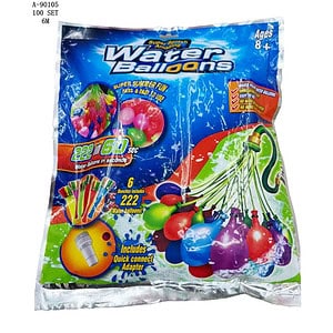 BALON APA 6 PCS, CAUCIUC+PVC A90105
