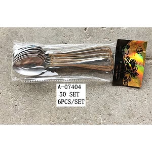 LINGURA 6PCS INOX A07404