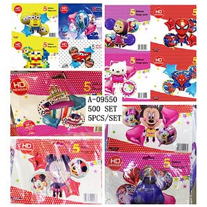 BALON 5PCS A09550