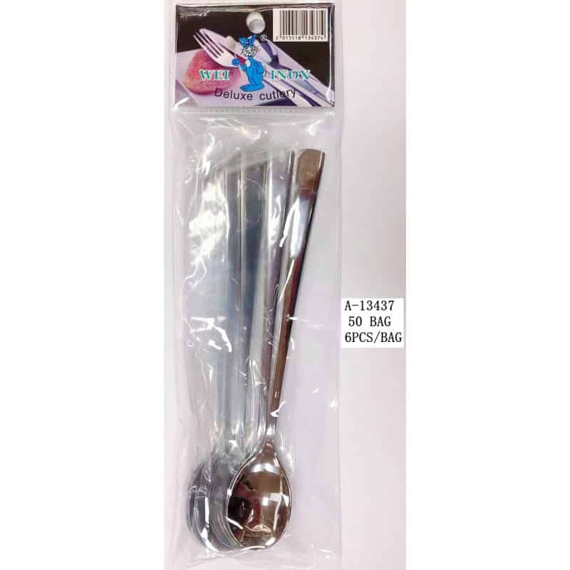 LINGURITA CAFEA 6 PCS, INOX A13437