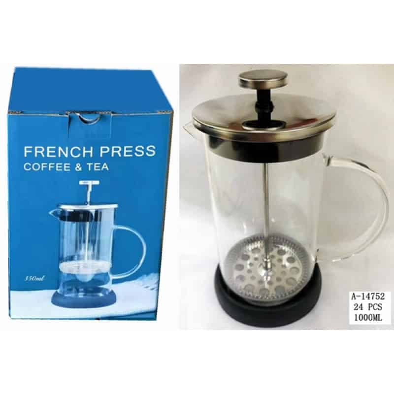 INFUZOR CEAI 1000 ML, STICLA+FIER+PVC A14752