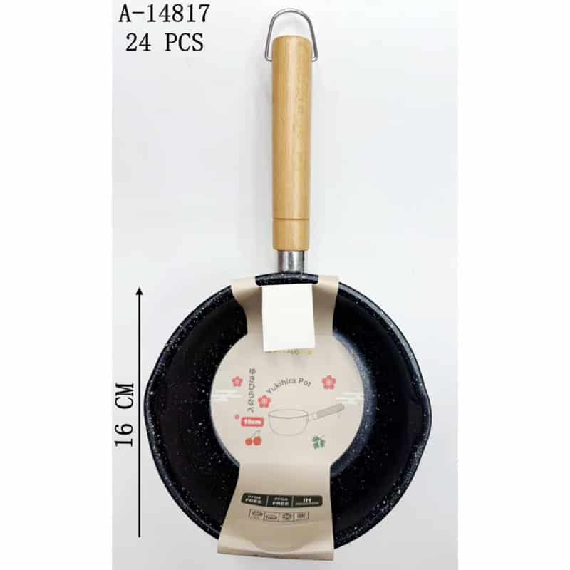 CRATITA CU COADA 16 CM, FIER+LEMN A14817