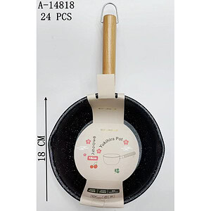 CRATITA CU COADA 18 CM, FIER+LEMN A14818
