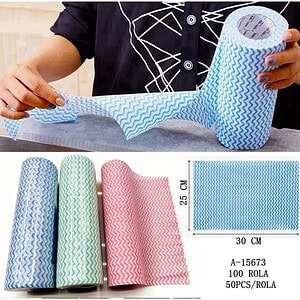 PROSOP UNICA FOLOSINTA 25CM*30CM 50 FOI, TEXTIL NETESUT A15673