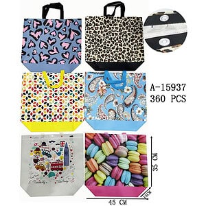 SACOSA PIATA 45*35*15CM, PVC+TEXTIL A15937