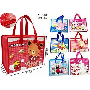 SACOSA PIATA 33*27*12CM, PVC+TEXTIL A15938