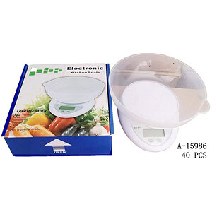 CANTAR BUCATARIE DIGITAL, PVC+FIER A15986