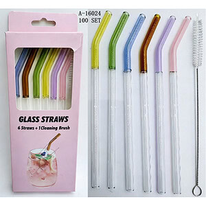 PAIE SUC 6 PCS + PERIE, STICLA+FIER+PVC A16024