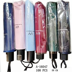 UMBRELA 58 CM,TEXTIL+FIER+PVC A16047