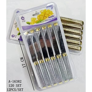 CUTIT 12 PCS, INOX+PVC A16382